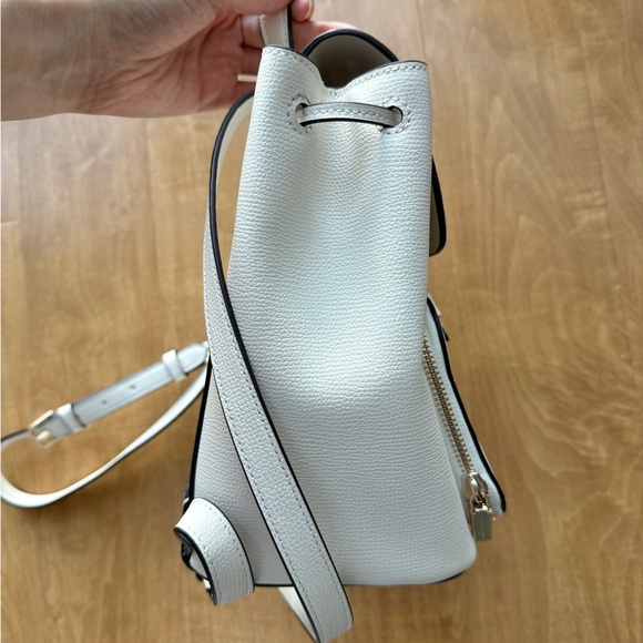 Kate Spade New York Kristi Medium Flap Backpack, White, Women’s Leather Bags main image 8